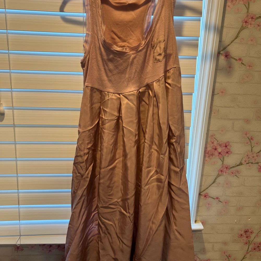 VINTAGE Victorias Secret Dress With Built In Bra. Pink Size S/M